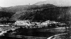 Feistritz/Drau_Ausblick Sportplatzstraße_Fa. Seppele_alte Fabrik Feistritz/Drau_Ausblick Sportplatzstraße_Fa. Seppele_alte Fabrik